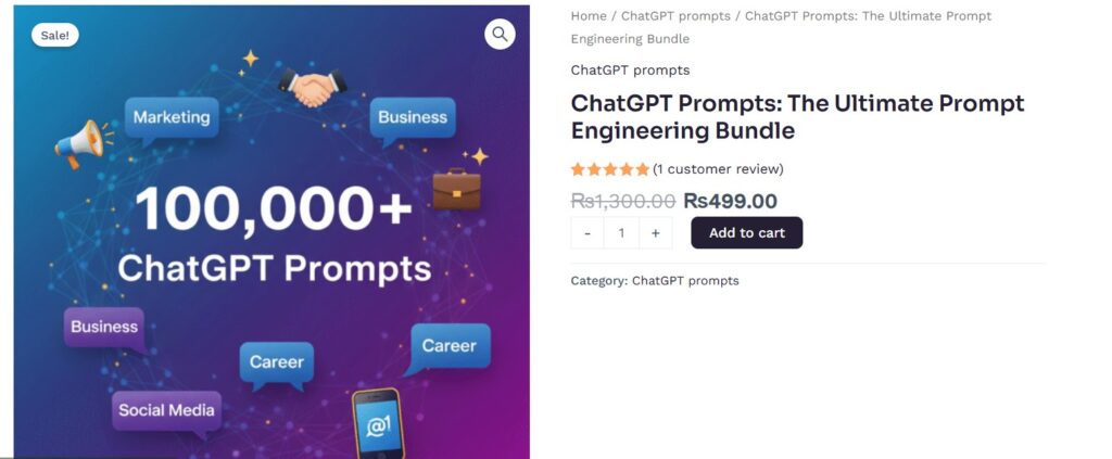 chatgpt prompt bundle for freelancers