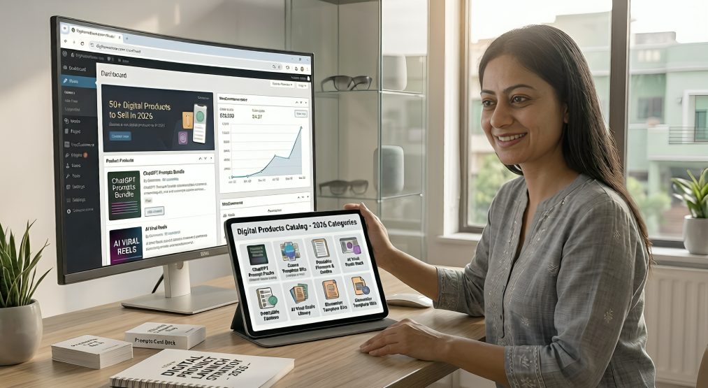 examples of digital products categories templates prompts ebooks 2026