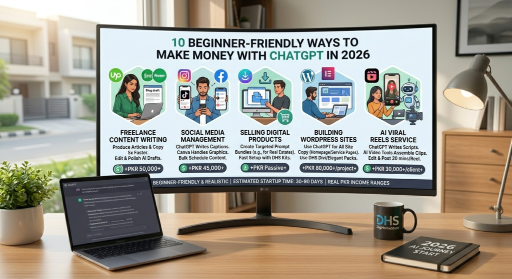 ways to make money online with ai chatgpt 2026 beginner guide